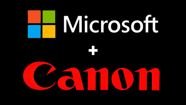 Microsoft and Canon Sign Cross-Licensing Agreement on Patents