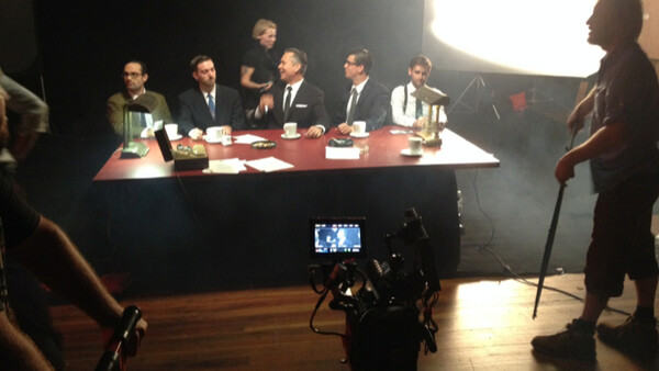 Behind the Scenes of a 50s Inspired Music Video Shoot