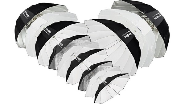 Profoto Shows Off New Medium and Small Sized Deep Umbrellas 