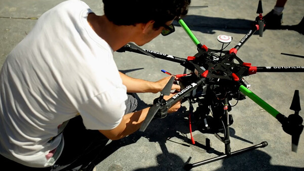 Using Aerial Video To Re-Create A Classic Videogame Look