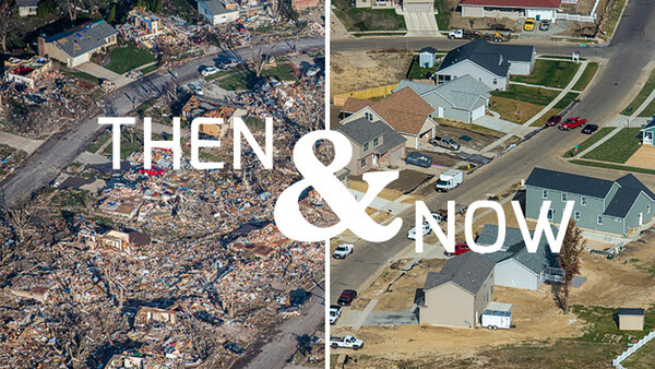 Then and Now Photo Series Showcases Tornado Devastation and a Community's Endurance