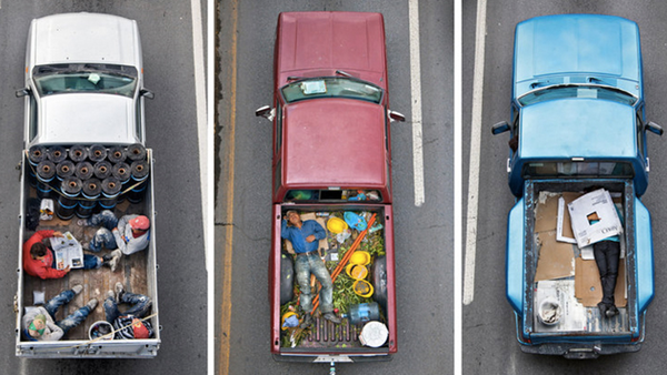 Photographing the Daily Truck Bed Commute of Mexican Carpoolers
