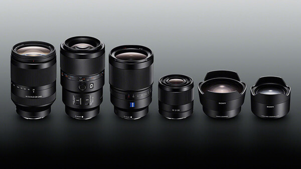 Sony Introduces Four New FE Lenses to Their Lineup, Software Updates for Current Offerings
