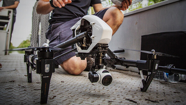 Hands On with the DJI Inspire Quadcopter, Capturing 4K Aerial Video