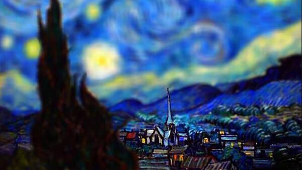 Surprisingly Realistic Tilt-Shift Images of Van Gogh's Most Famous Works