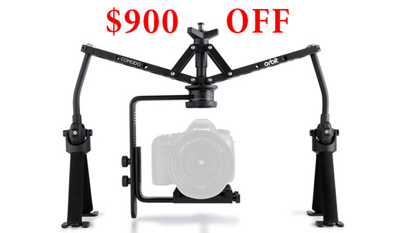 Huge 70% Discount on Comodo Orbit Handheld Stabilization Rig - $900 Off