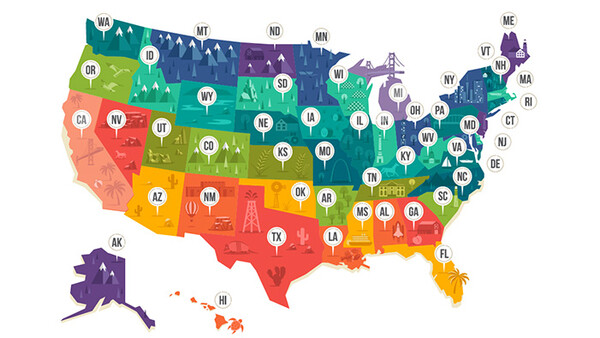 All 50 States by 50 Different Talented Photographers, Taken on July 4th