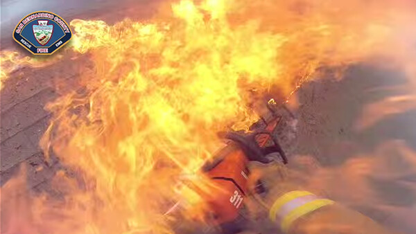 Firefighter's Helmet-Cam Puts You Right in the Middle of the Action