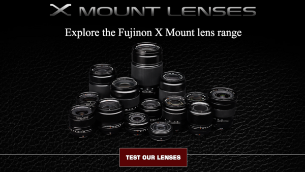 Fuji X Mount Lenses App Lets You Test and Compare Lenses Without Leaving Your Couch