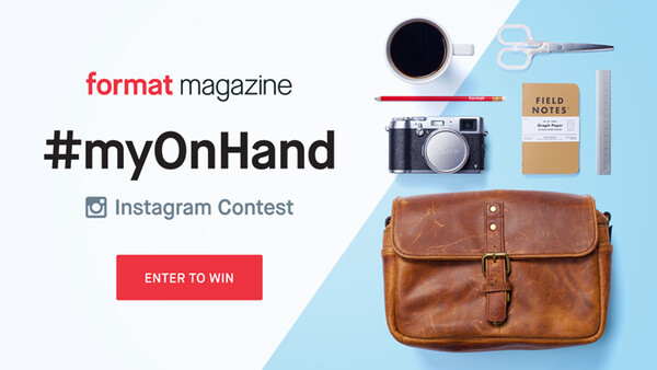A Picture of Your Gear Could Win $6,000 in Prizes in the Format #myOnHand Instagram Contest