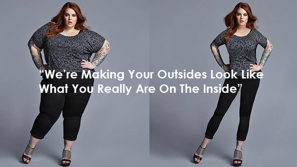Project Harpoon Edits Images of Plus-Size People to Promote Thin Body Types
