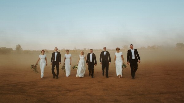 Viral Wedding Photo Raises Nearly $15,000 for Charity in 24 Hours