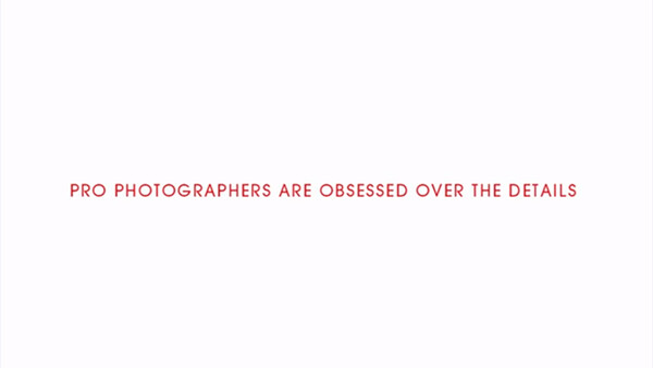 Canon Commercial Explores Photographers Obsession Over Details