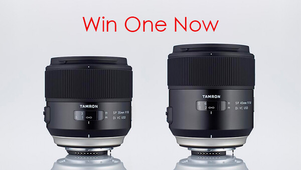 Win a FREE Tamron Prime Lens of Your Choosing - Either the New 35mm or 45mm f1.8 [UPDATED