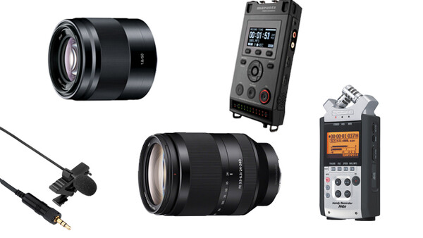 Special Holiday Deals on Sony Lenses, Audio Recorders, and Mics 