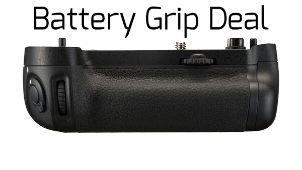 Deal Alert: Free Battery Grips With Nikon FX Bodies