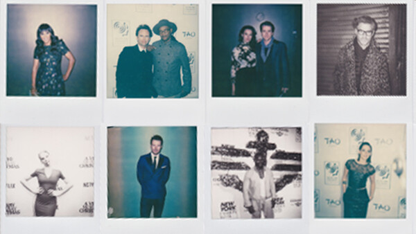 Shooting A-List Celebrities with Polaroid Cameras 
