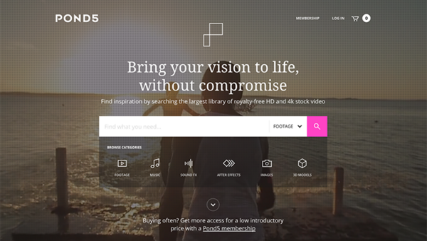 Pond5 Lets Photographers and Videographers Set Their Own Price for Stock Video, Stills, and More