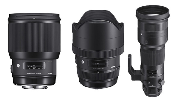 Sigma Announces the 85mm f/1.4 Art, 12-24mm f/4 Art, and 500mm f/4 DG OS Sports Lenses