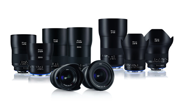 Zeiss Adds 15mm, 18mm, and 135mm DSLR Lenses to the Milvus Line