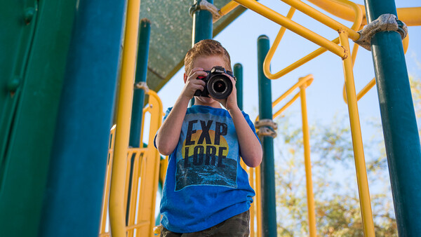 Teaching Your Child To Use a DSLR Camera