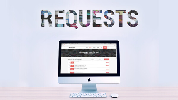 Assets On Demand: Introducing Requests From Motion Array