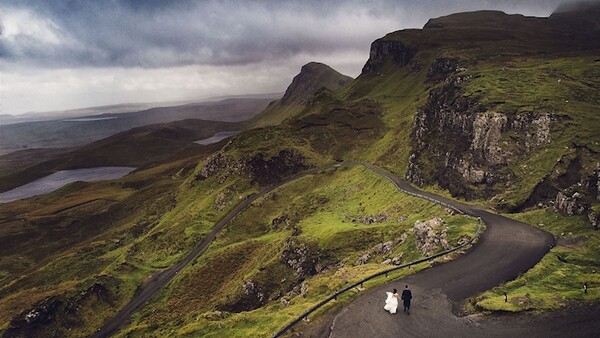 Wedding Photographer Offers Clients Incredible Wedding Adventure Sessions