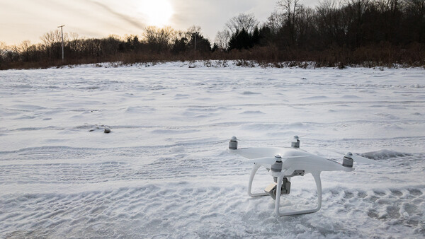 Ten Tips for Flying a Drone in Winter and Capturing Great Photos
