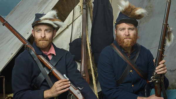 Photographer Recreates Civil War Era Portraits