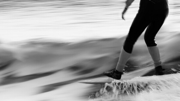 Creating Painterly Surfer Photographs With a Slow Shutter