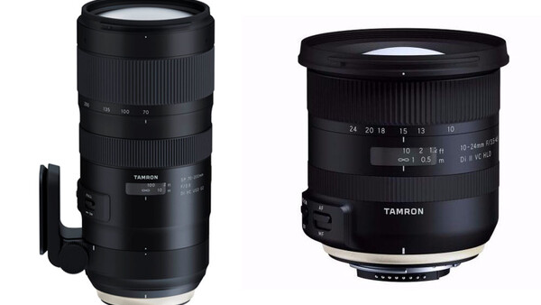 Tamron Announces New Ultra-Wide and Tele-Zoom Lenses