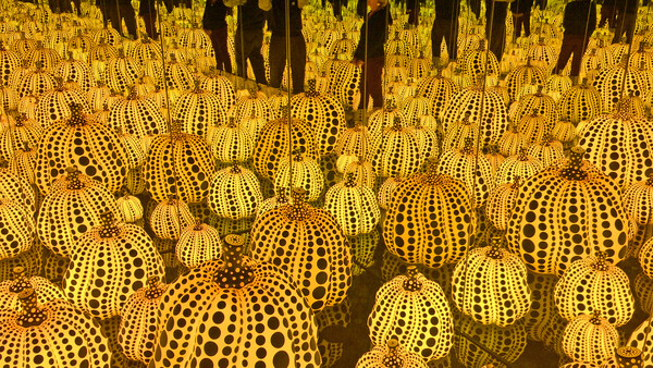 Museum's Display of Glowing Pumpkins Reopens After Visitor Trips, Wrecks Fiberglass Gourd