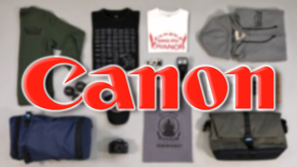 Canon Launches a Range of Branded Clothing and Accessories
