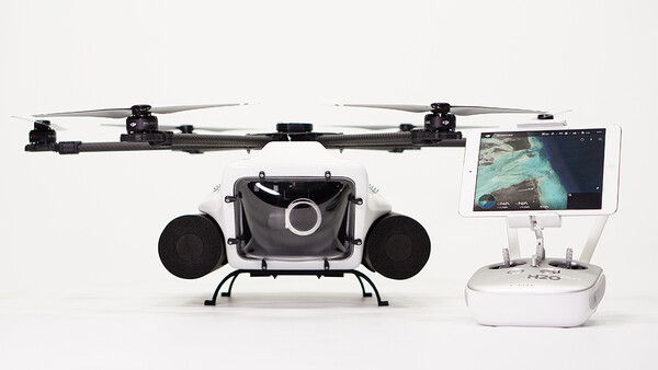 This Drone Uses DJI Cameras and Can Film Underwater