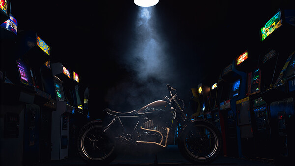How I Photographed and Edited This Motorcycle Shot Inside an Arcade