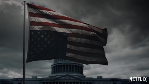 Pete Souza Photographs Netflix 'House of Cards' Promo in Washington, D.C.