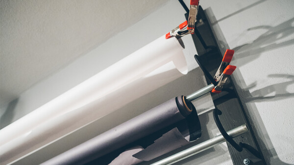 DIY Studio Seamless Paper Hanging System On the Cheap