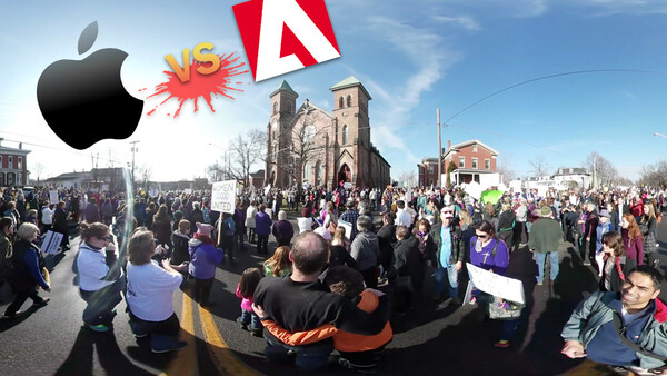 Adobe, Apple on a Collision Course to Win Over 360-Degree Video Shooters