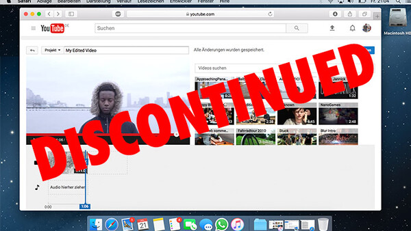 YouTube Video Editor is Being Discontinued