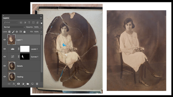 Restoring the Past With Photoshop