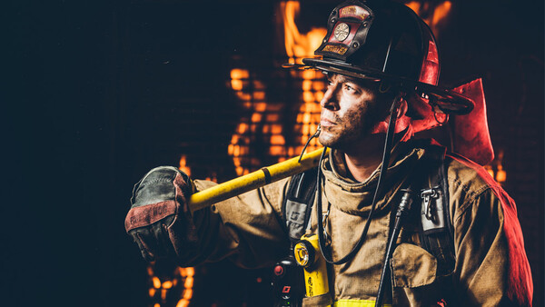 Firefighter Photoshoot BTS: “Can We Use Real Fire?”