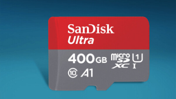 Sandisk Releases Massive 400GB MicroSD Card