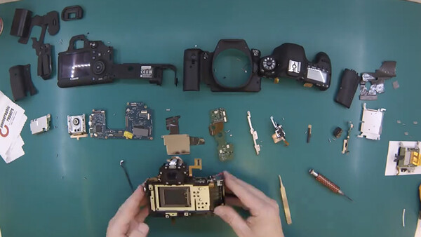 Watch a Time-Lapse of a Canon Camera Shutter Replacement