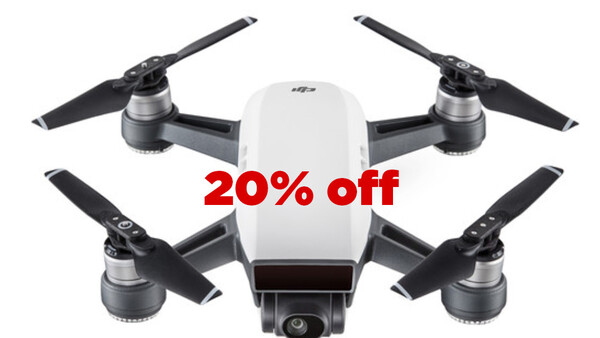 This Years Coolest Gift, The DJI Spark Drone, is $100 Off Today Only