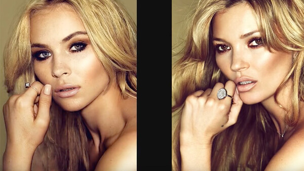 A Tutorial on Retouching a Portrait of Kate Moss