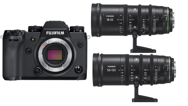 Fuji Announces the X-H1 Camera and MKX 18-55mm T2.9 and MKX 50-135mm T2.9 Cinema Lenses