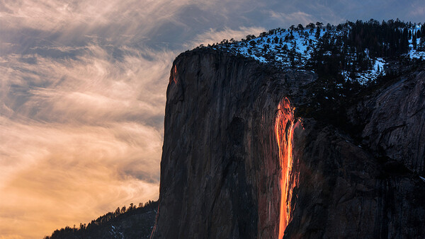 Yosemite Requiring Permits for February's Horsetail 'Firefall' Event