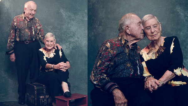 Inspiring Photo Series Captures Touching Images of Couple Married 70 Years