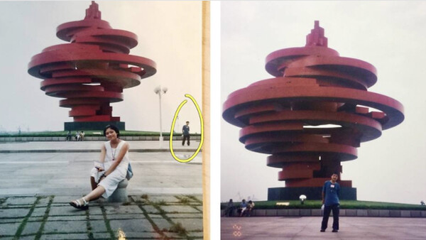 Married Couple Find Out They Inadvertently Appeared in the Same Snapshot a Decade Before They Met