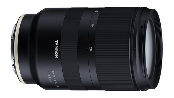 Tamron Announces the 28-75mm f/2.8 Di III RXD Lens for Sony E Mount, An Affordable Alternative 